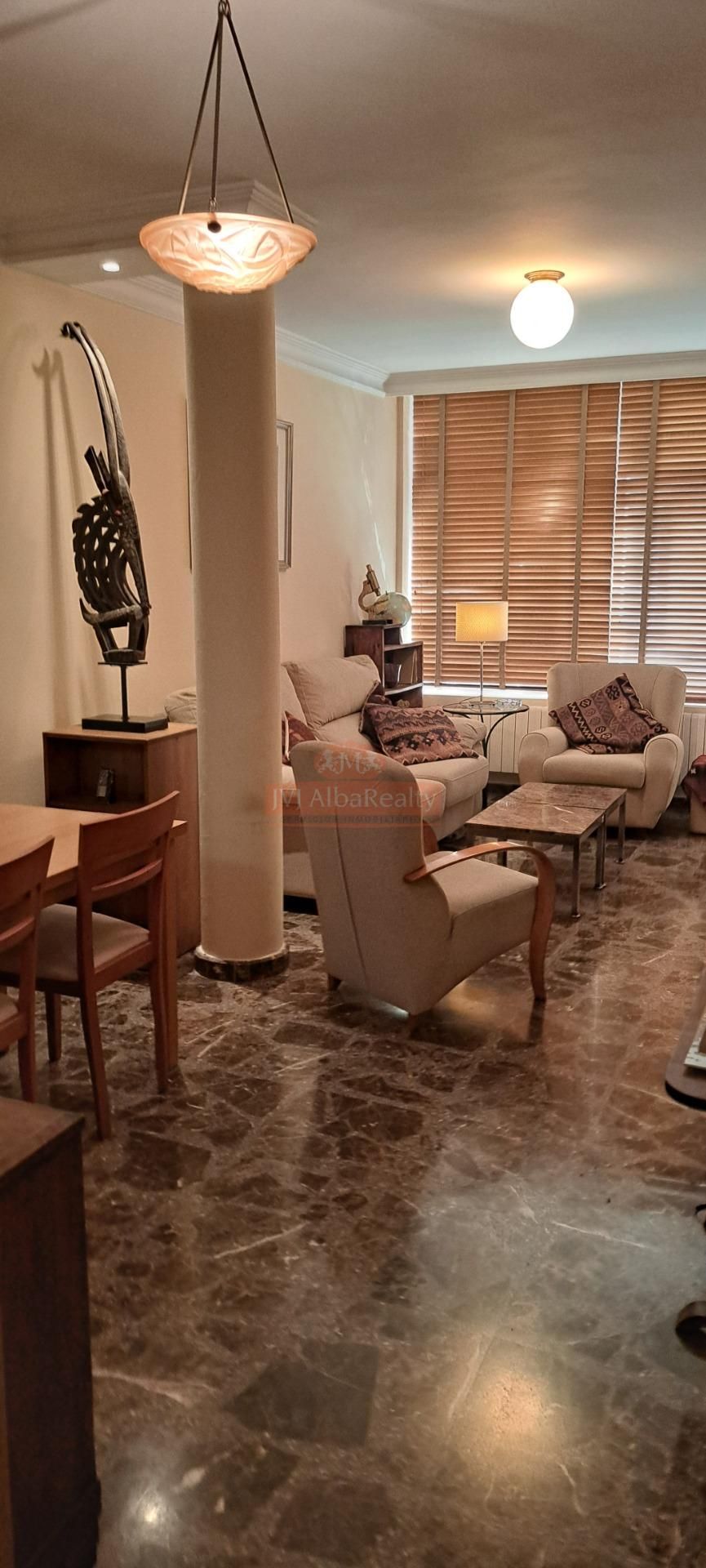 Living room of Apartment for sale in  Albacete Capital  with Air Conditioner, Heating and Balcony