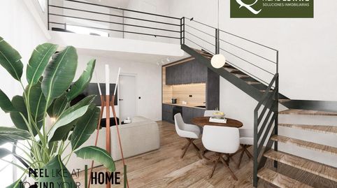 Loft de diseño en Benalúa Alicante con terraza cerca del centro.
