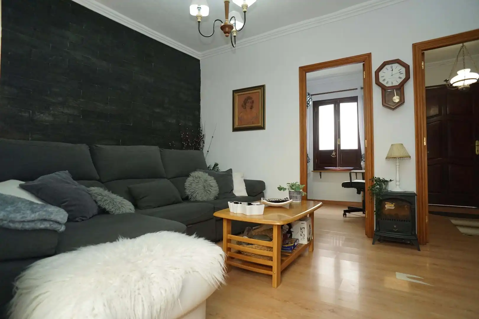 Sala de estar de Casa adosada en venta en La Orotava