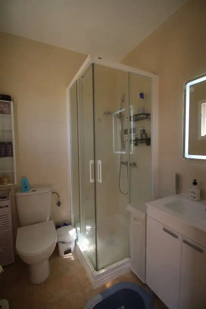 Baño de Casa adosada en venta en Cuevas del Almanzora con Aire acondicionado, Terraza y Piscina
