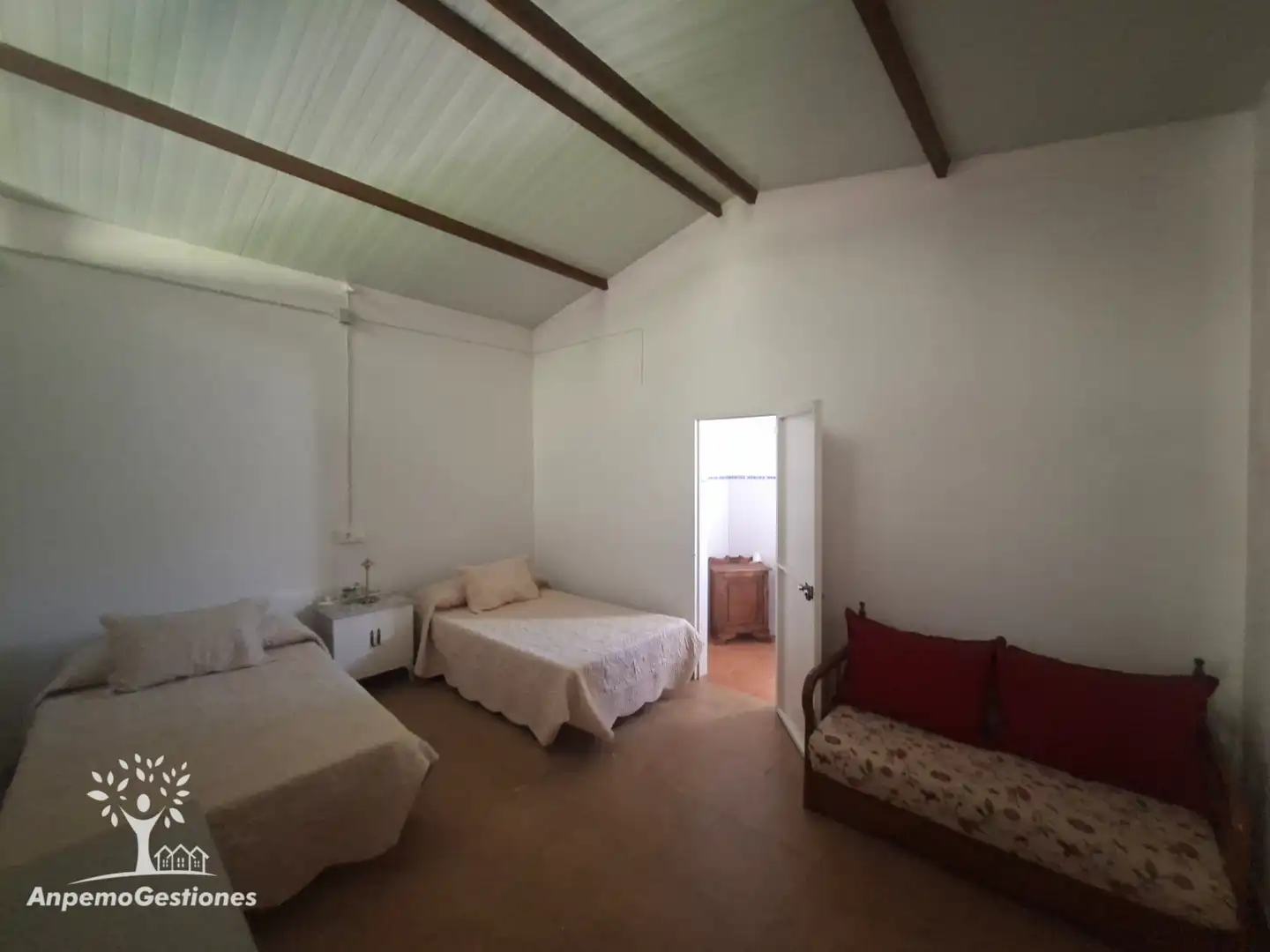 Dormitori de Finca rústica en venda en Las Navas de la Concepción