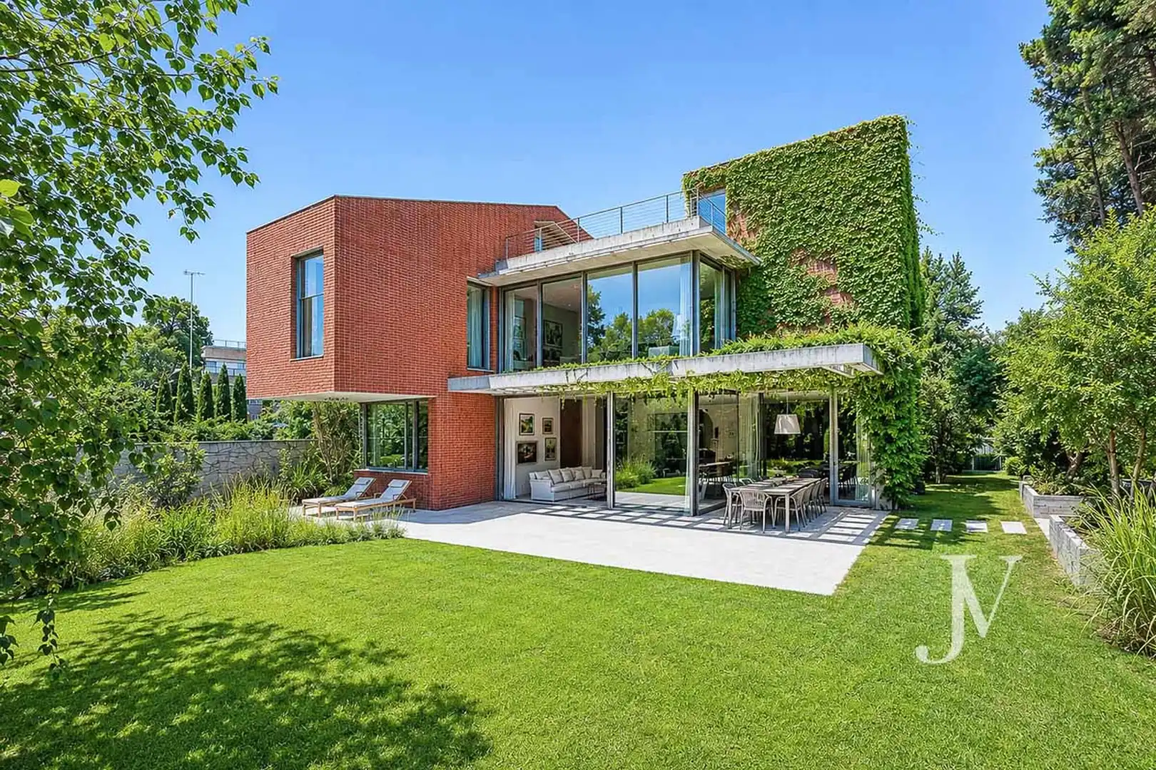Vista exterior de Casa o chalet en venta en Madrid con Aire acondicionado, Calefacción y Jardín privado
