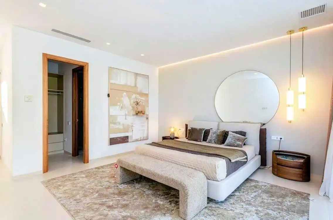 Schlafzimmer von Haus oder Chalet zum Verkauf in Adeje mit Klimaanlage, Privatgarten und Terrasse