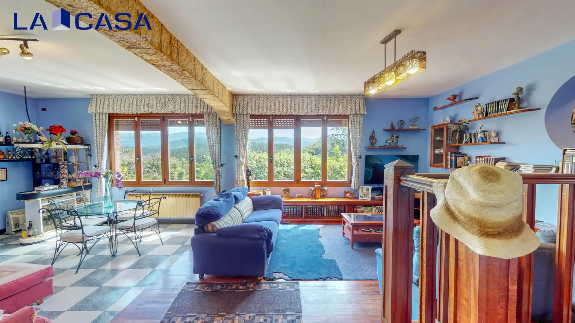 Sala de estar de Casa o chalet en venta en Urkabustaiz