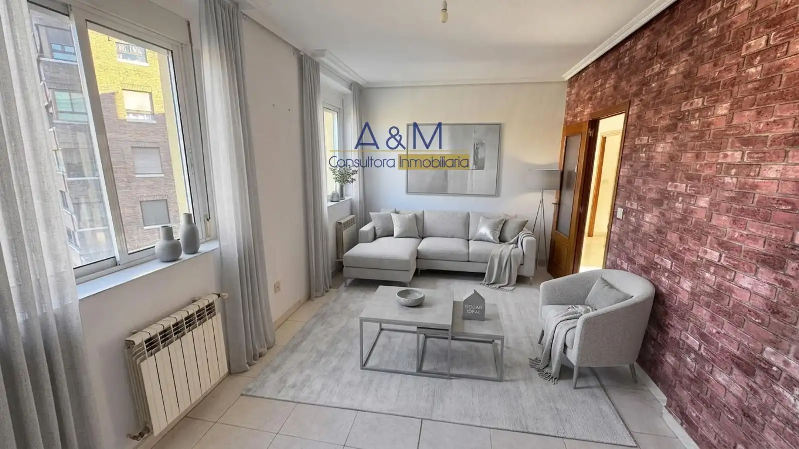 Living room of Attic for sale in Valladolid  with Heating, Terrace and Oven