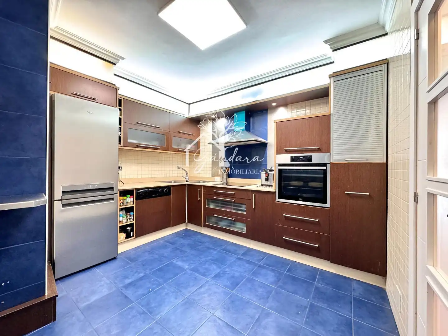 Küche von Wohnung zum Verkauf in Ferrol mit Heizung, Parkett und Terrasse
