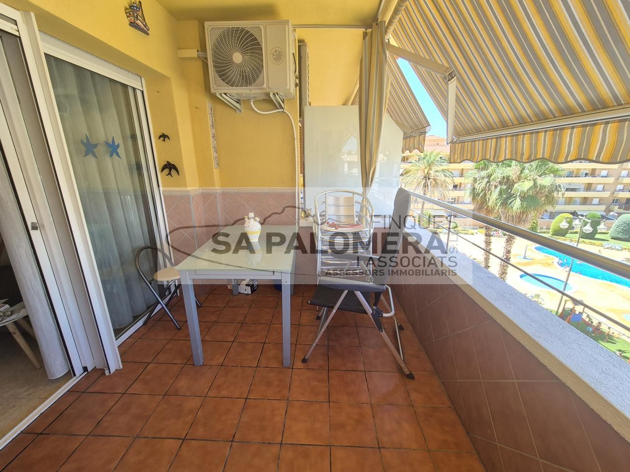 Balcony of Flat for sale in Blanes  with Terrace and Community pool