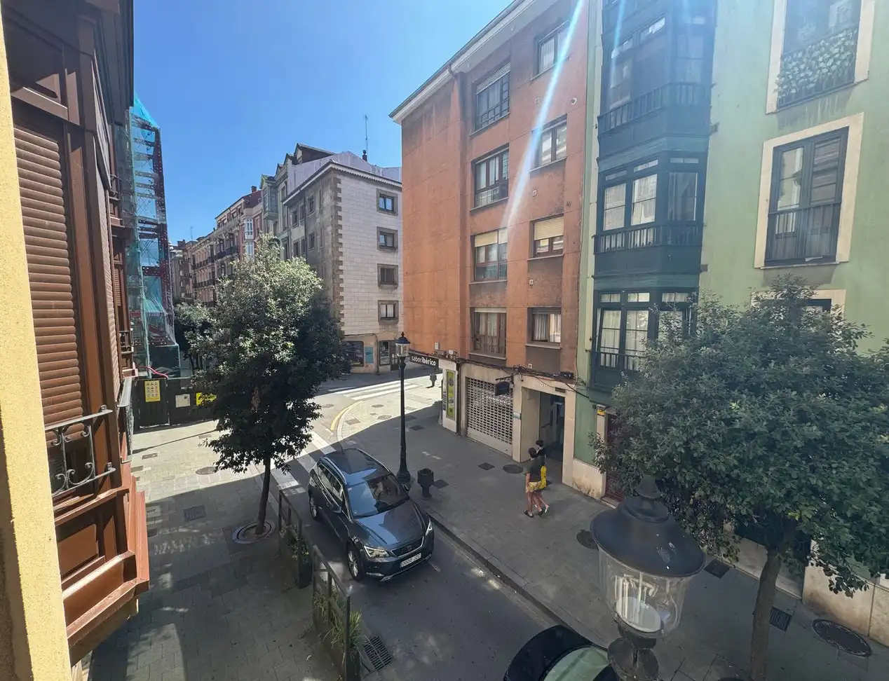 Vista exterior de Piso en venta en Gijón  con Calefacción y Parquet