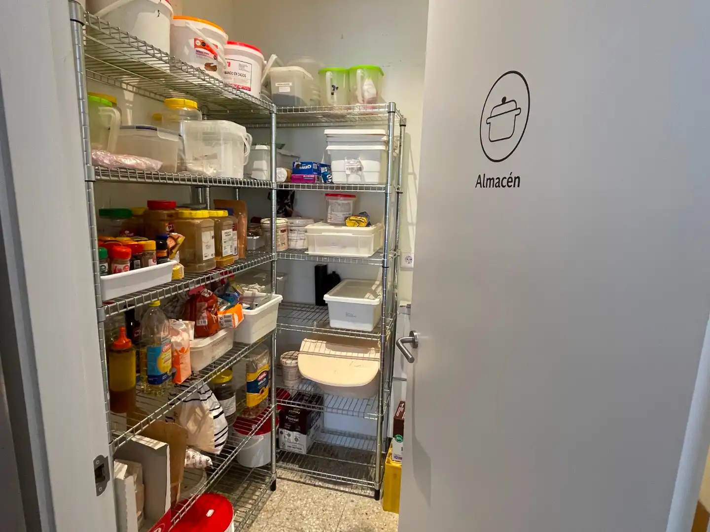 Cocina de Local en traspaso en Barcelona con Aire acondicionado y Amueblado