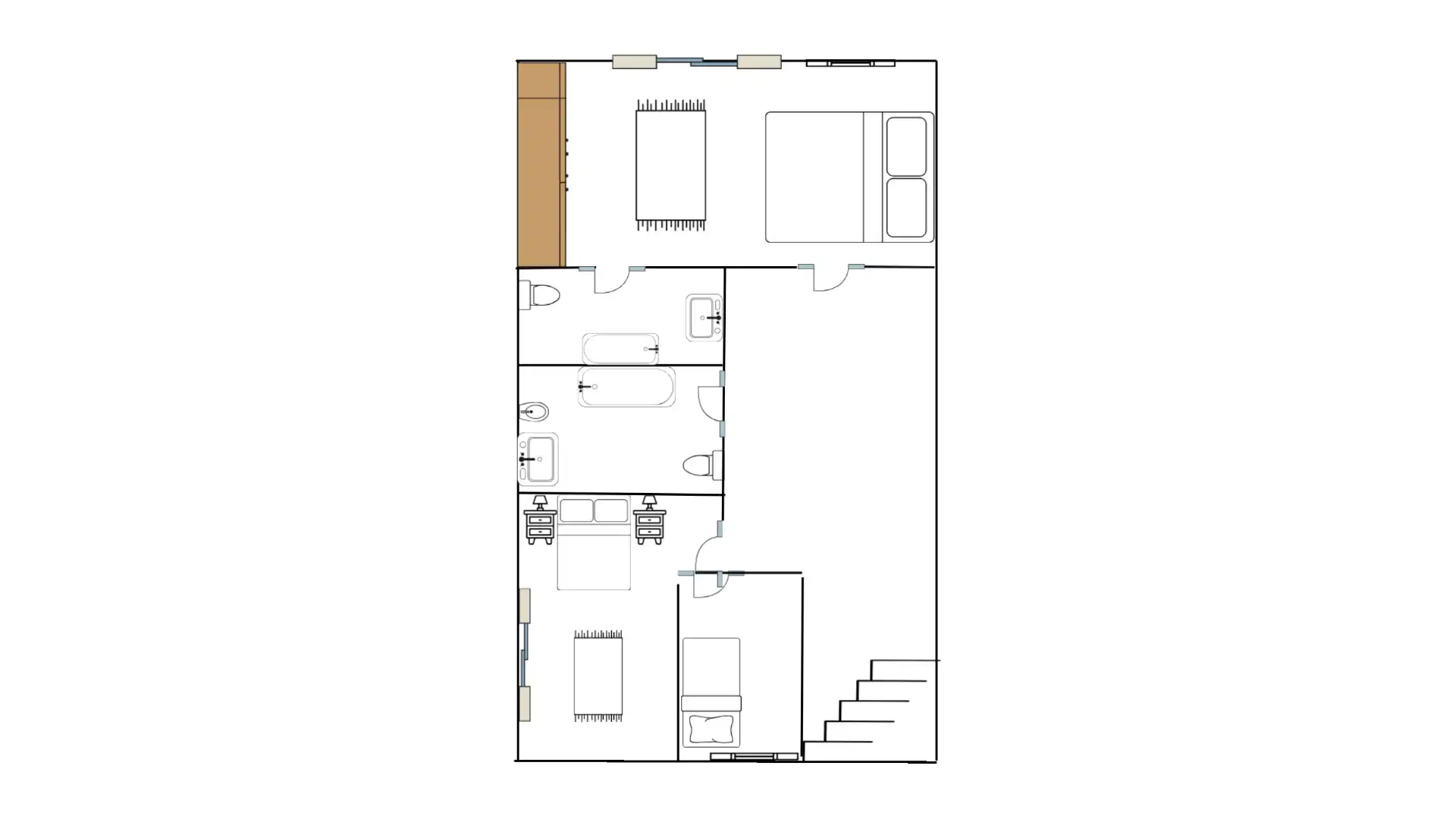 Einfamilien-Reihenhaus zum Verkauf in Empuriabrava mit Heizung, Möbliert und Balkon