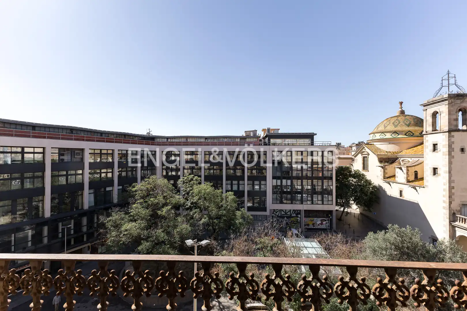 Vista exterior de Pis de lloguer en Barcelona amb Aire condicionat, Calefacció i Parquet