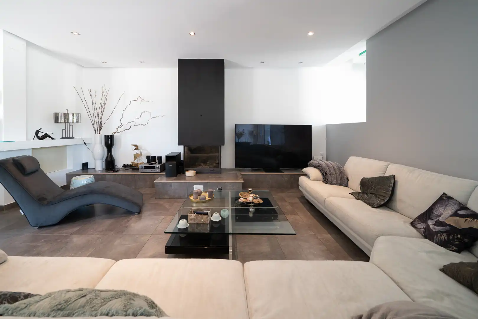 Sala de estar de Casa o chalet en venta en Valdetorres de Jarama con Aire acondicionado, Jardín privado y Terraza