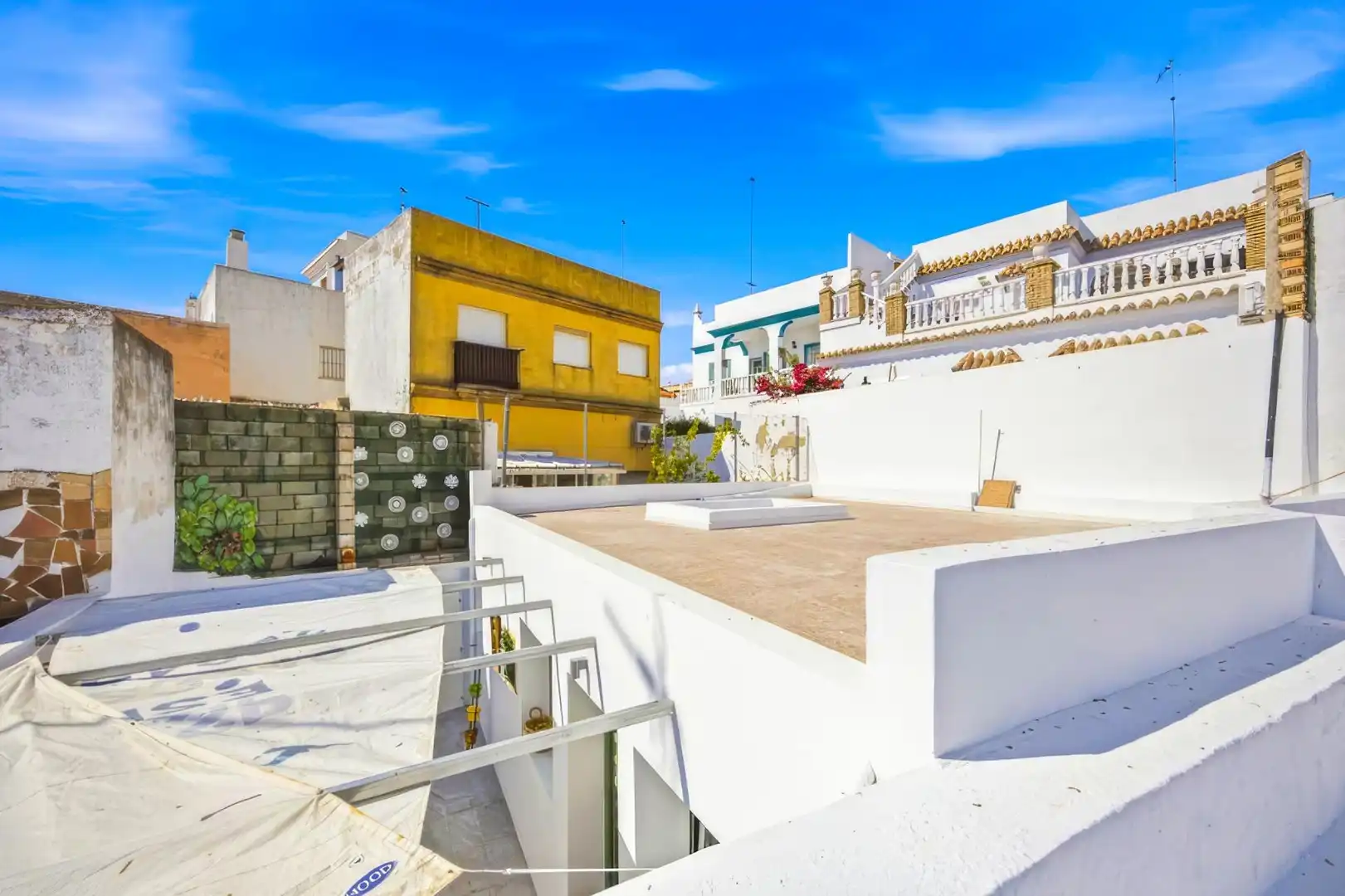 Vista exterior de Casa o xalet en venda en Chiclana de la Frontera