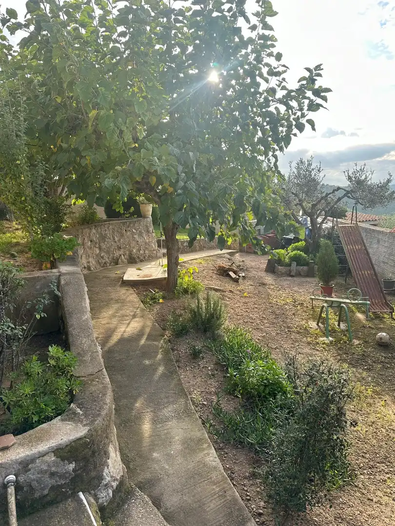 Garden of Houses for sale in La Bisbal del Penedès  with Heating, Private garden and Terrace