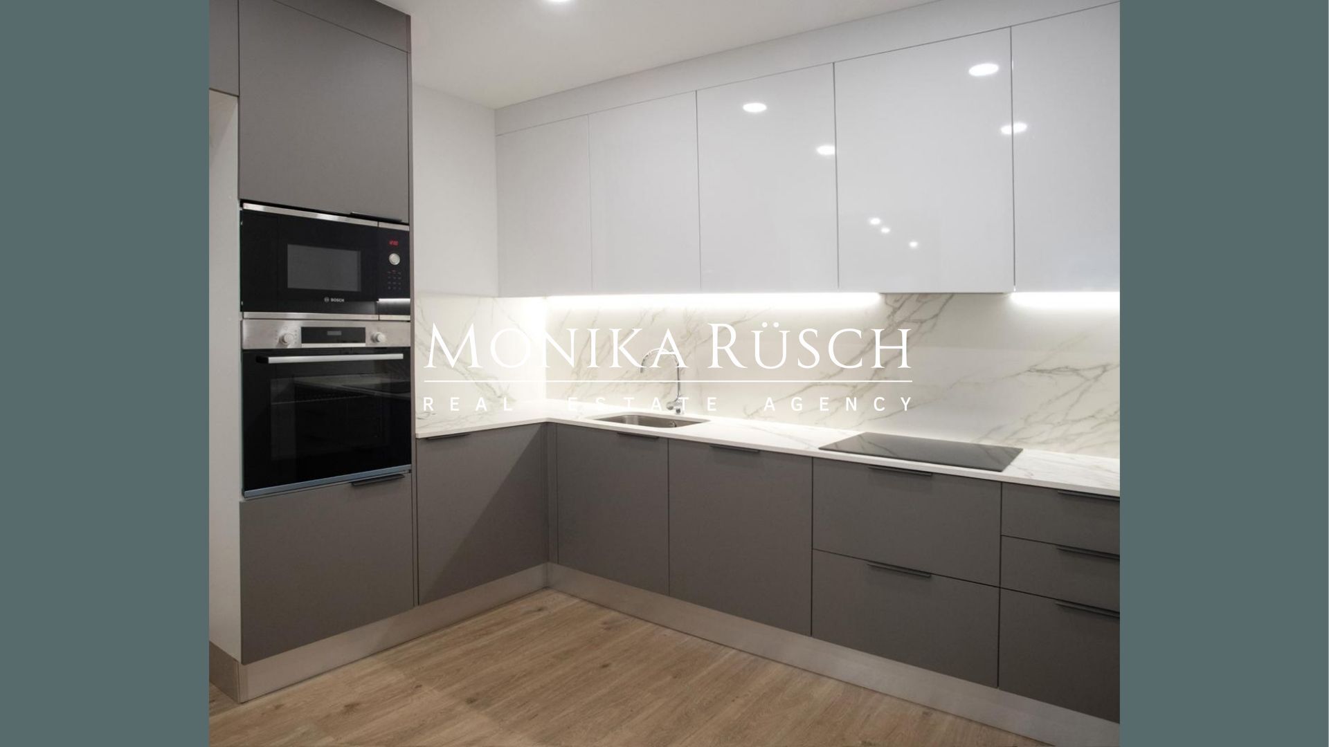 Kitchen of Flat for sale in  Barcelona Capital  with Air Conditioner