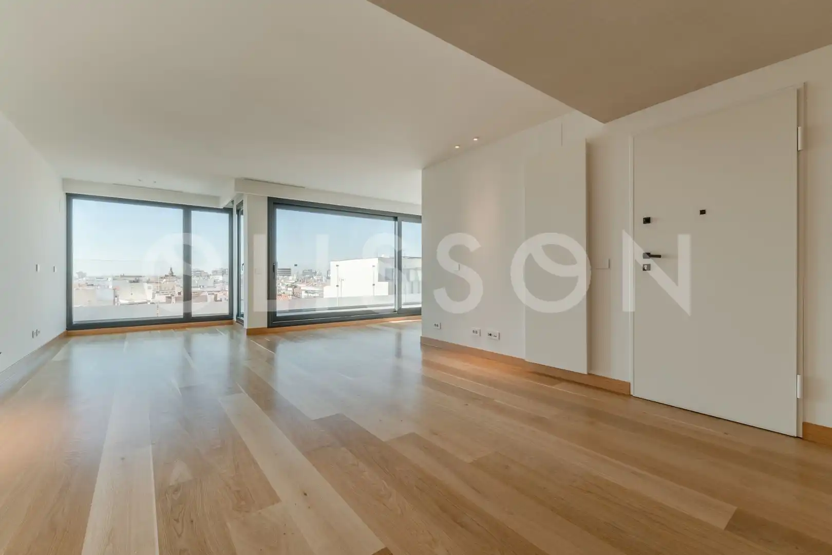Sala de estar de Piso de alquiler en Madrid con Aire acondicionado, Calefacción y Terraza