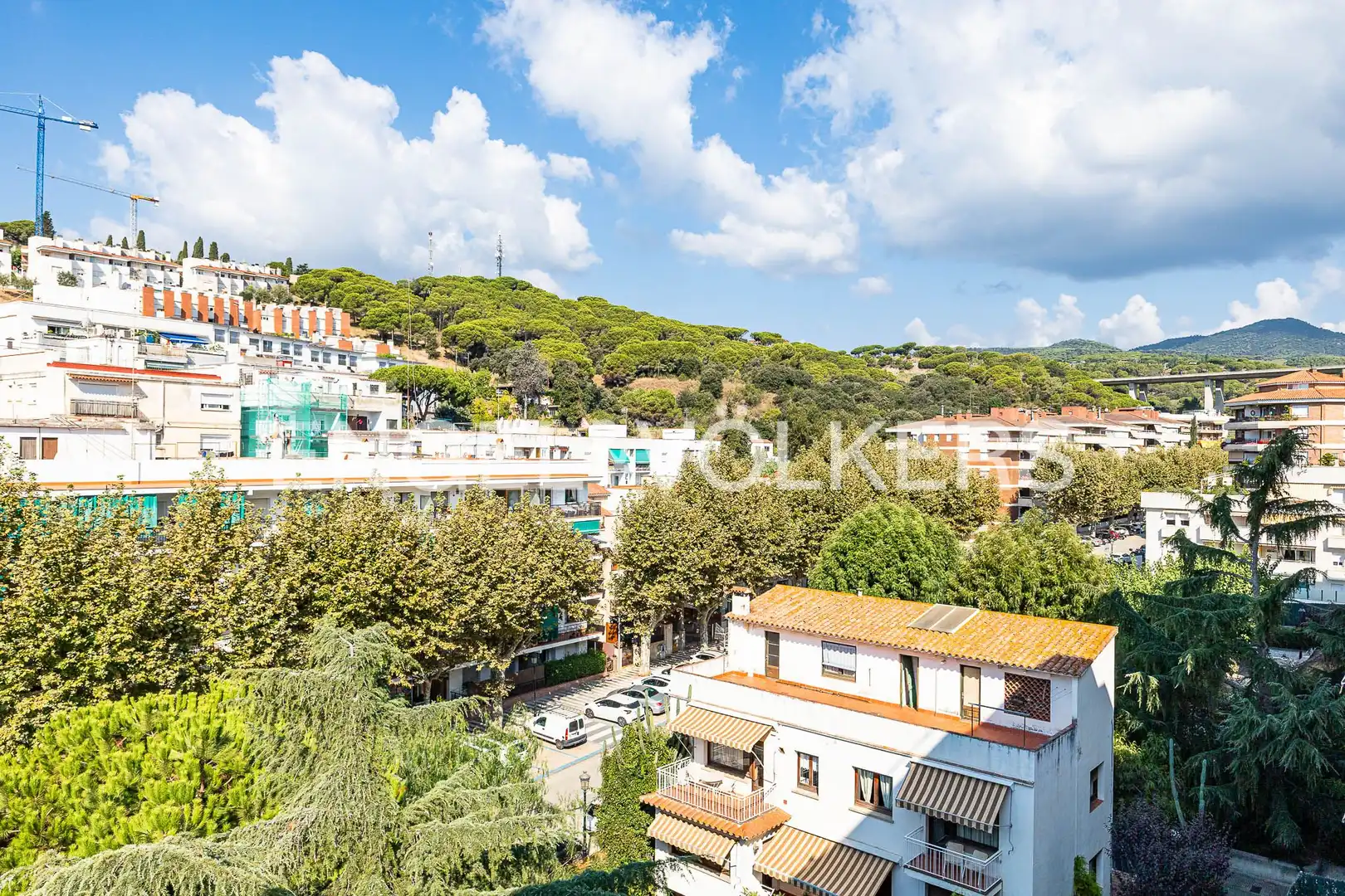 Exterior view of Flat for sale in Caldes d'Estrac  with Air Conditioner, Heating and Private garden
