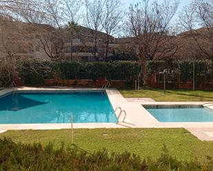 Swimming pool of Flat to rent in  Córdoba Capital  with Air Conditioner, Heating and Alarm