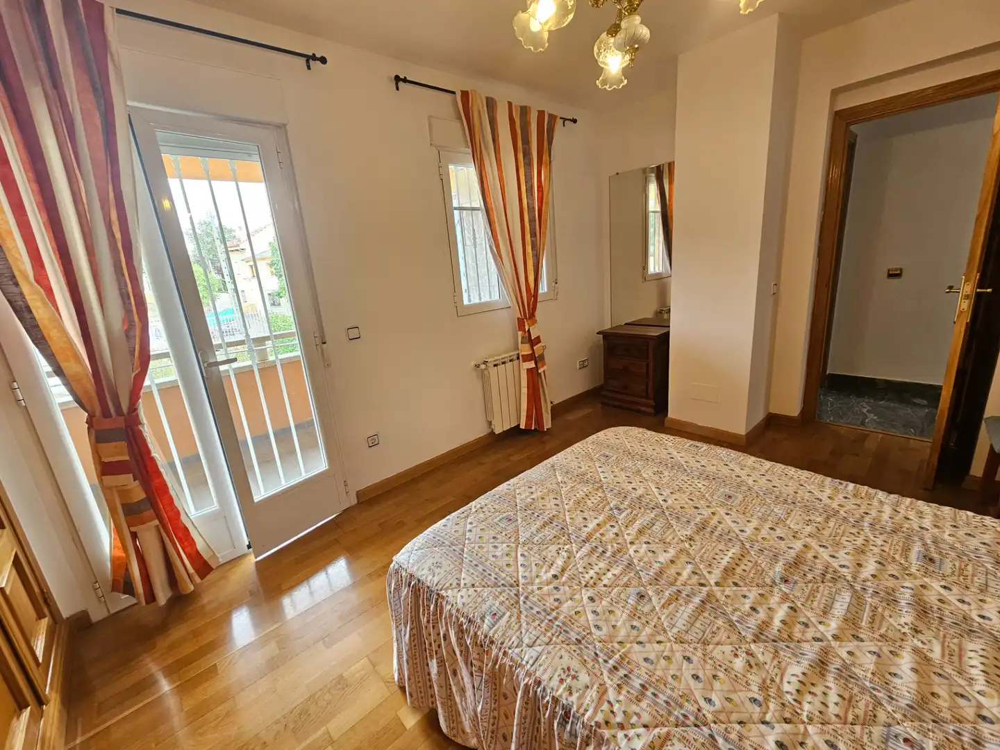 Bedroom of Houses for rent in Cabanillas de la Sierra  with Heating, Private garden and Terrace