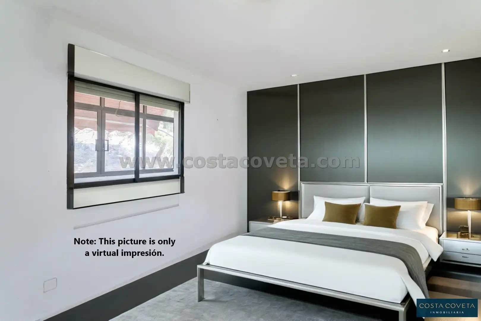 Dormitori de Apartament en venda en Villajoyosa / La Vila Joiosa amb Terrassa i Balcó