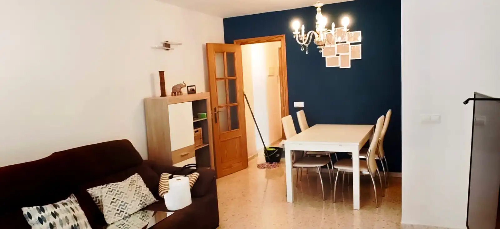 Living room of Flat for rent in Alhaurín de la Torre  with Air Conditioner, Heating and Furnished