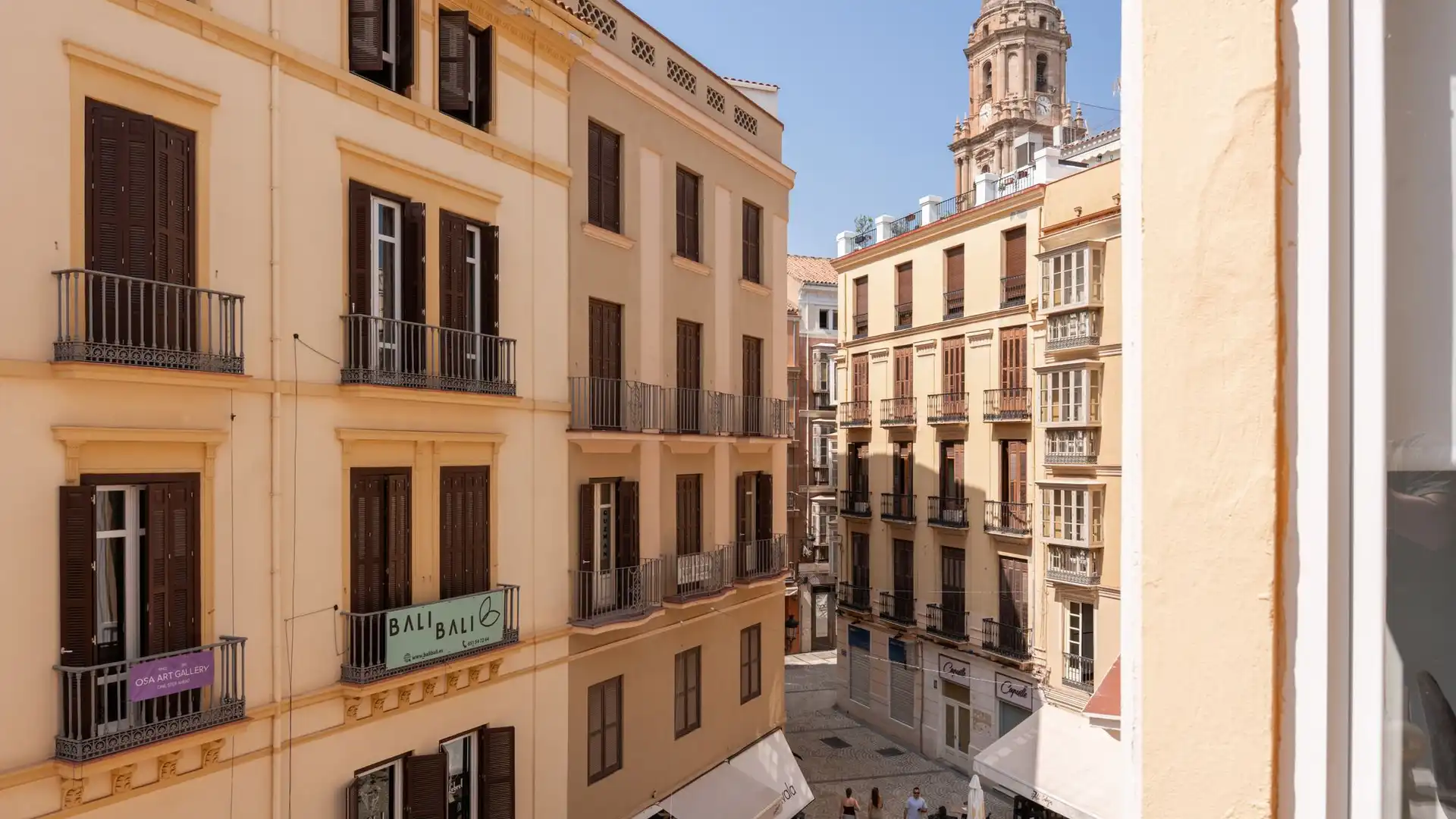 Vista exterior de Apartament en venda en Málaga Capital amb Balcó