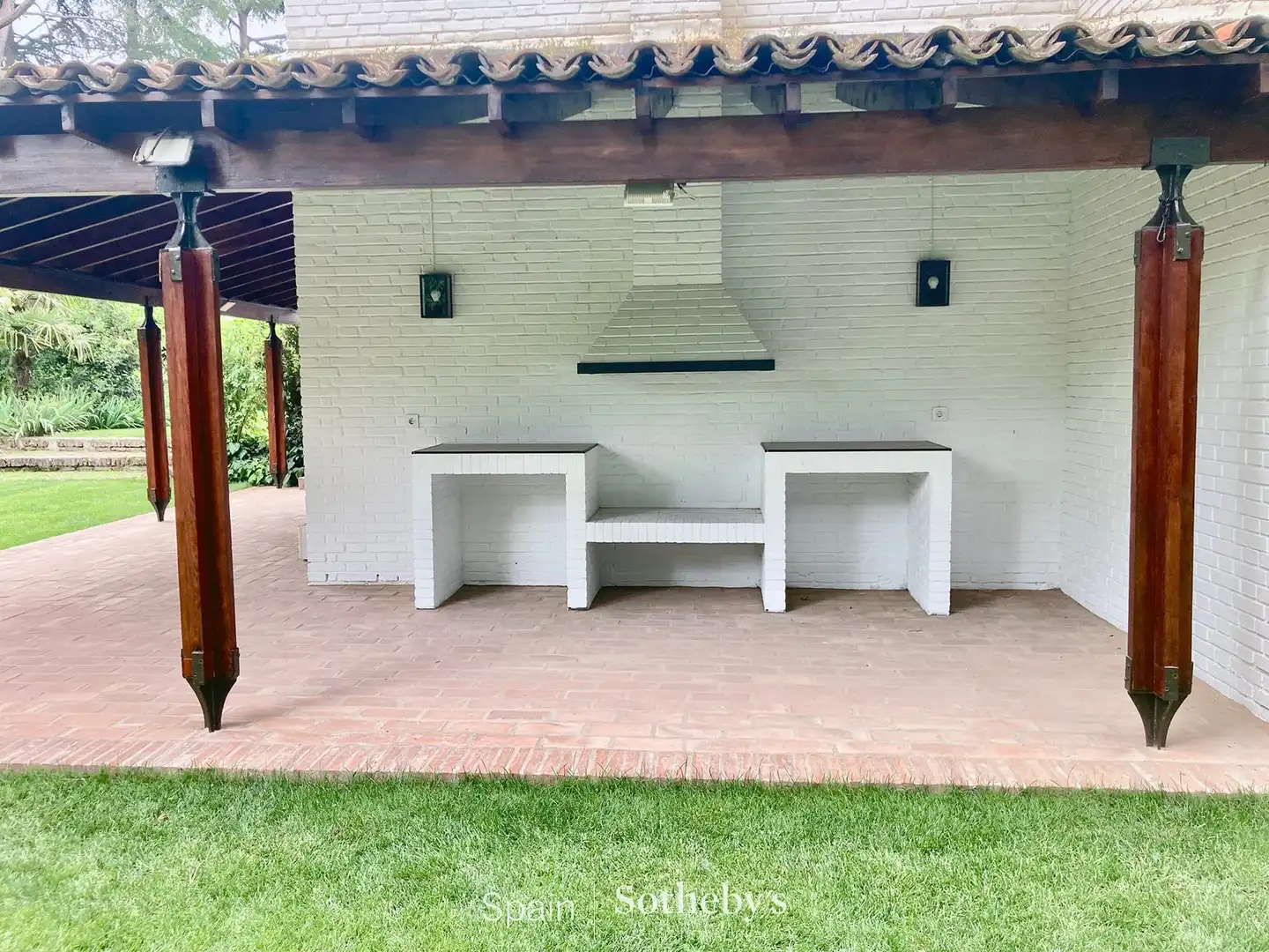 Terrassa de Casa o xalet de lloguer en Madrid amb Aire condicionat, Jardí privat i Traster
