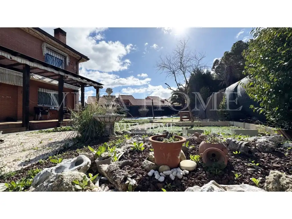 Jardín de Casa o chalet en venta en Rivas-Vaciamadrid