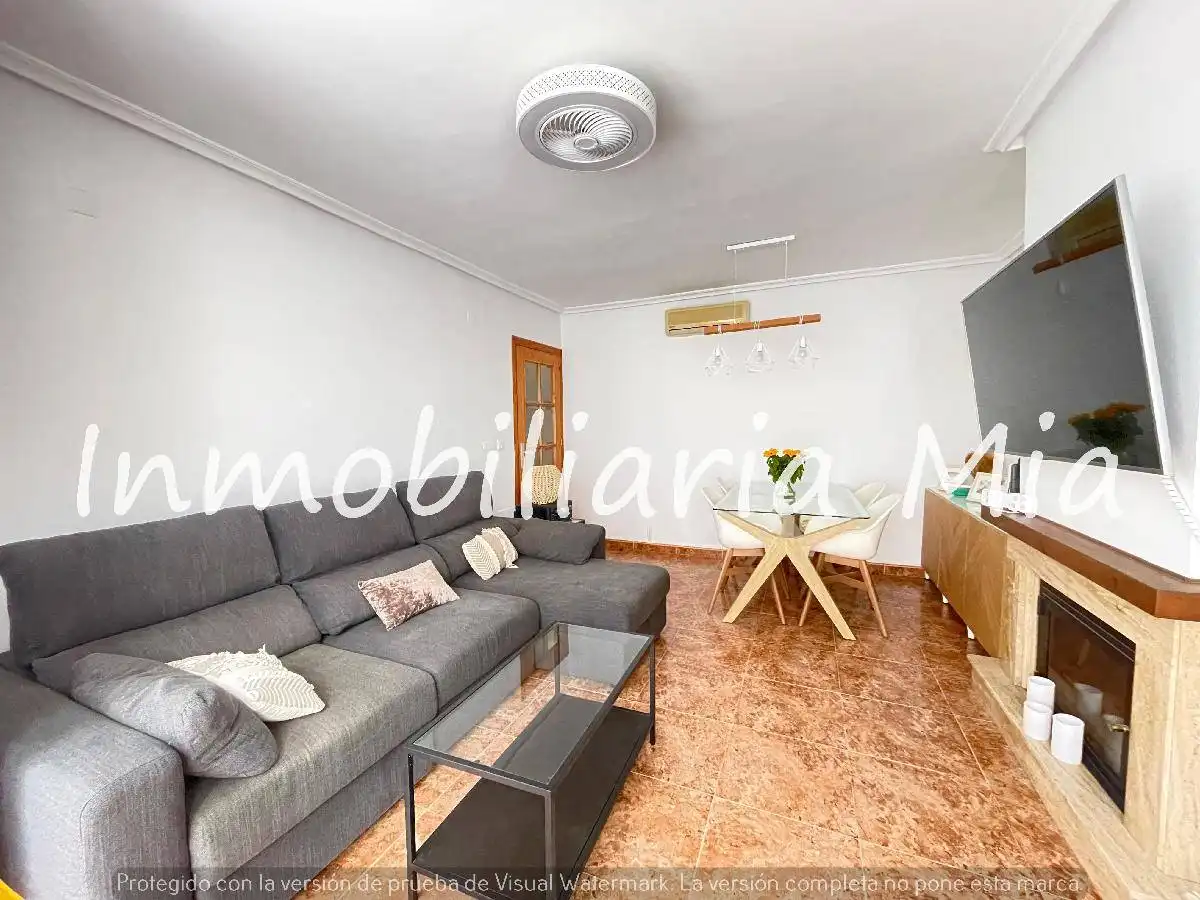 Living room of Flat for sale in Huércal-Overa  with Air Conditioner, Heating and Terrace