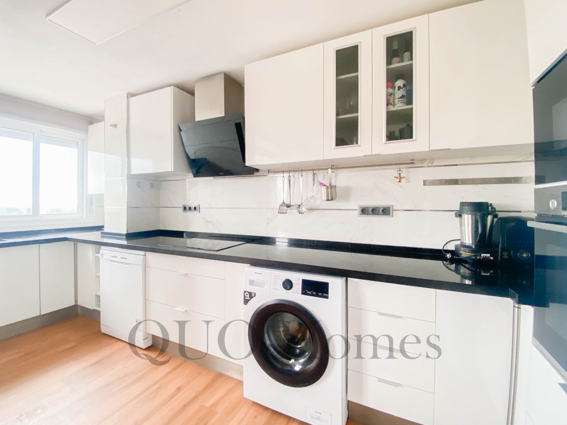 Kitchen of Flat for sale in Jerez de la Frontera  with Air Conditioner, Terrace and Balcony