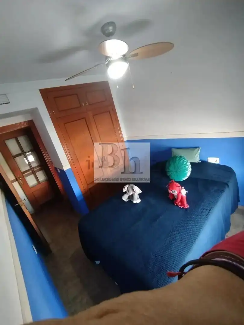 Bedroom of Flat for sale in Málaga  with Air Conditioner, Terrace and Storage room
