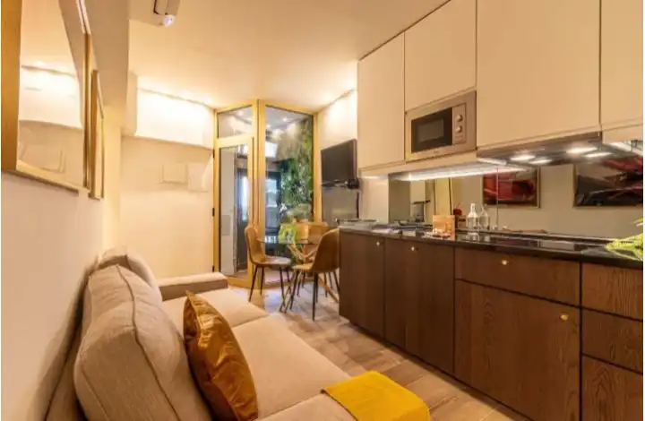 Cocina de Apartamento en venta en Jerez de la Frontera con Calefacción, Terraza y Amueblado