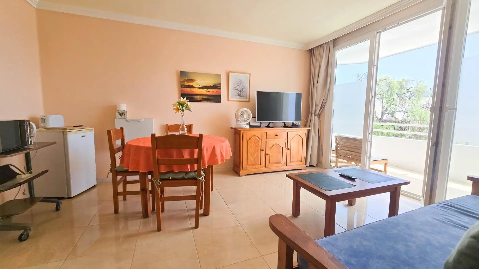 Wohnzimmer von Wohnungen zum Verkauf in San Miguel de Abona mit Terrasse, Möbliert und Gemeinschaftspool