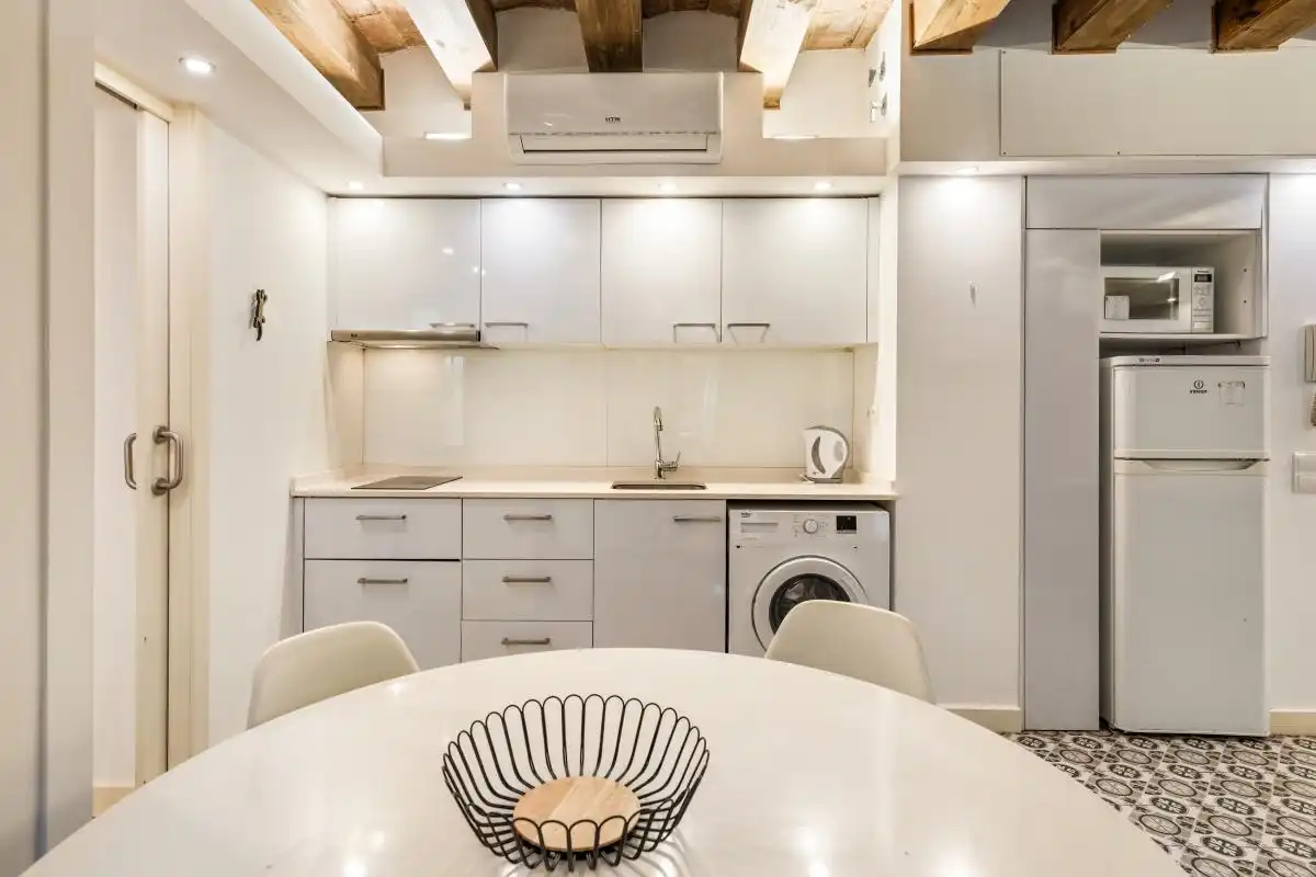 Cocina de Piso en venta en Barcelona con Aire acondicionado, Calefacción y Amueblado