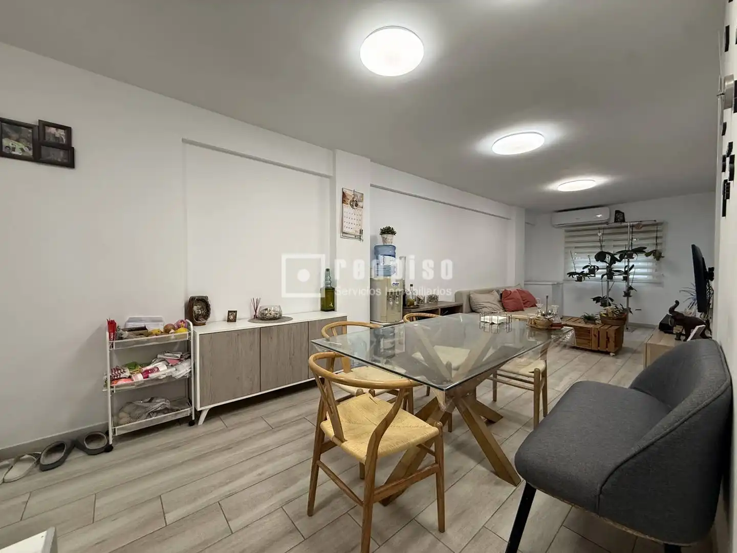 Sala d'estar de Pis en venda en Málaga Capital amb Aire condicionat i Terrassa
