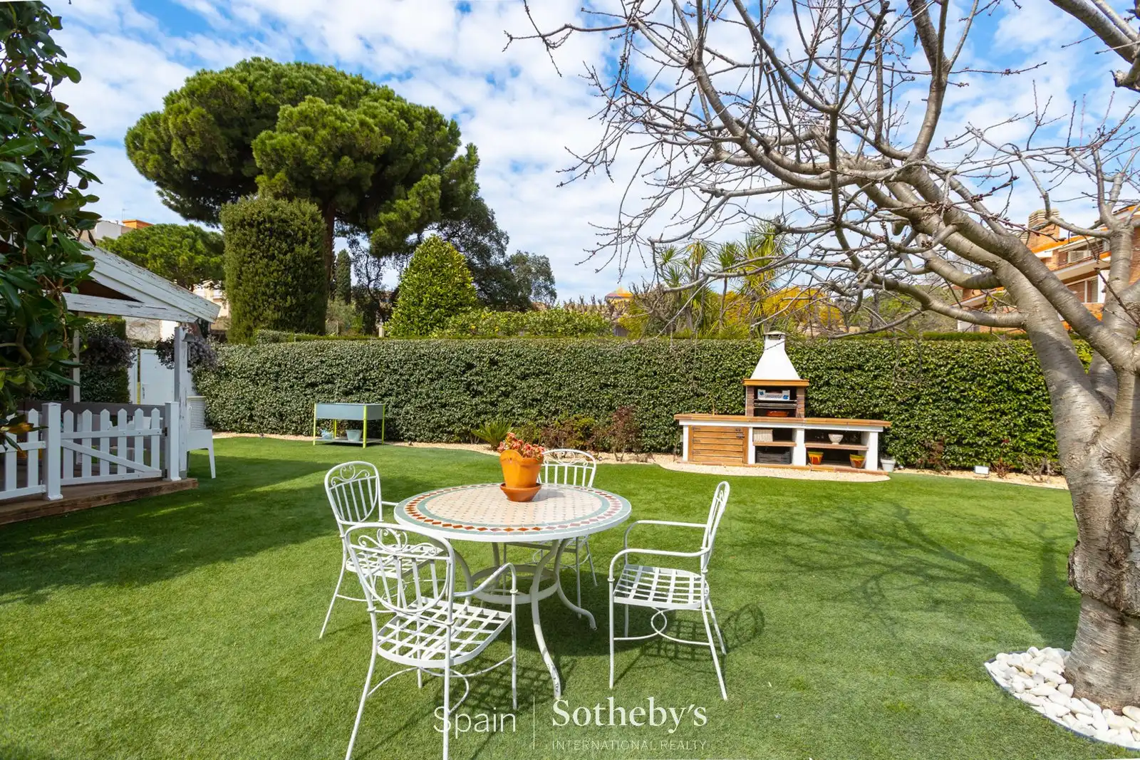 Terraza de Casa o chalet en venta en Alella con Aire acondicionado, Calefacción y Jardín privado