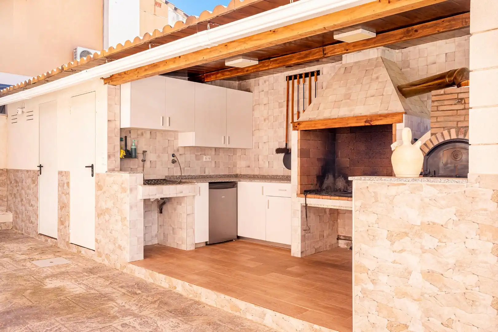 Cocina de Casa adosada en venta en Montserrat con Aire acondicionado, Jardín privado y Terraza