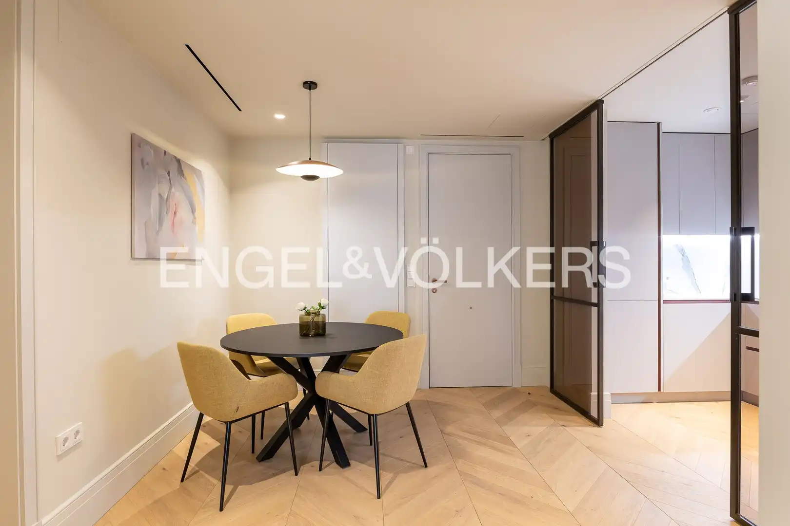 Dining room of Flat for rent in Madrid  with Air Conditioner, Heating and Swimming Pool