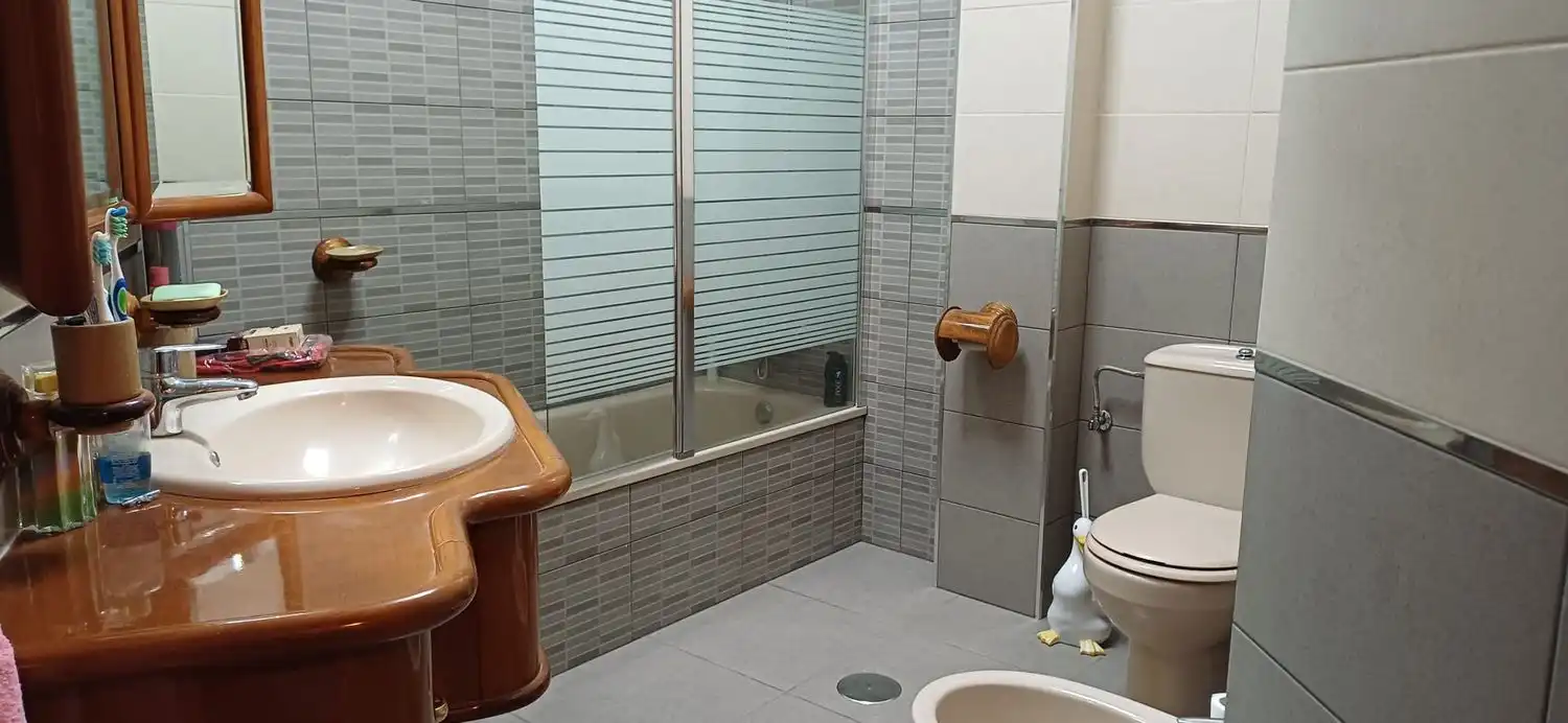 Bathroom of Flat for sale in Mieres (Asturias)  with Heating, Storage room and Swimming Pool