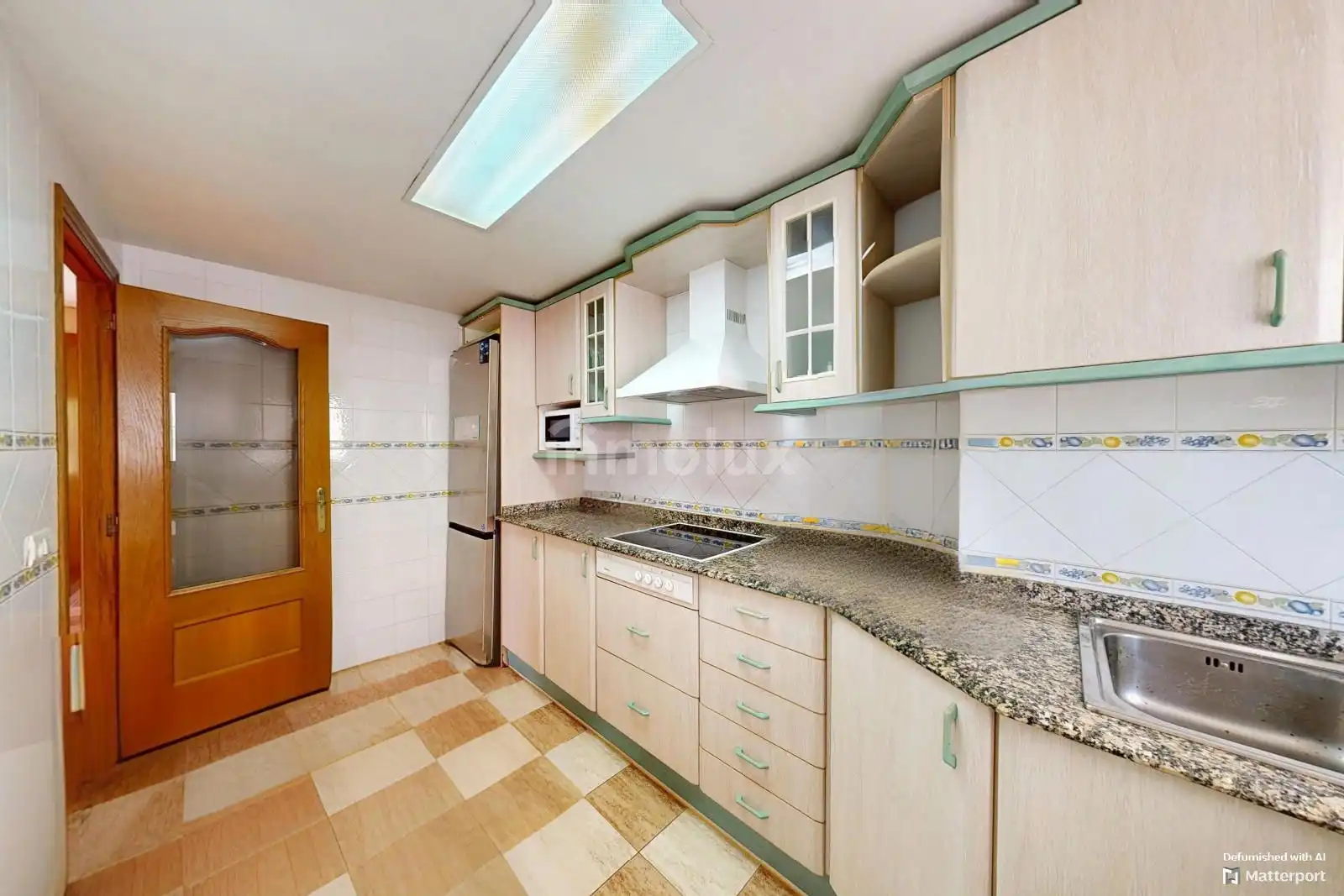 Cocina de Piso en venta en Alicante / Alacant con Terraza, Piscina y Amueblado