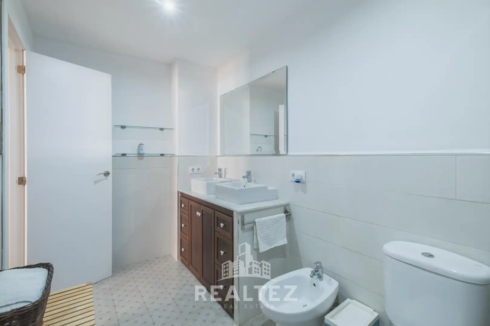 Badezimmer von Haus oder Chalet zum Verkauf in Jerez de la Frontera mit Klimaanlage, Heizung und Terrasse