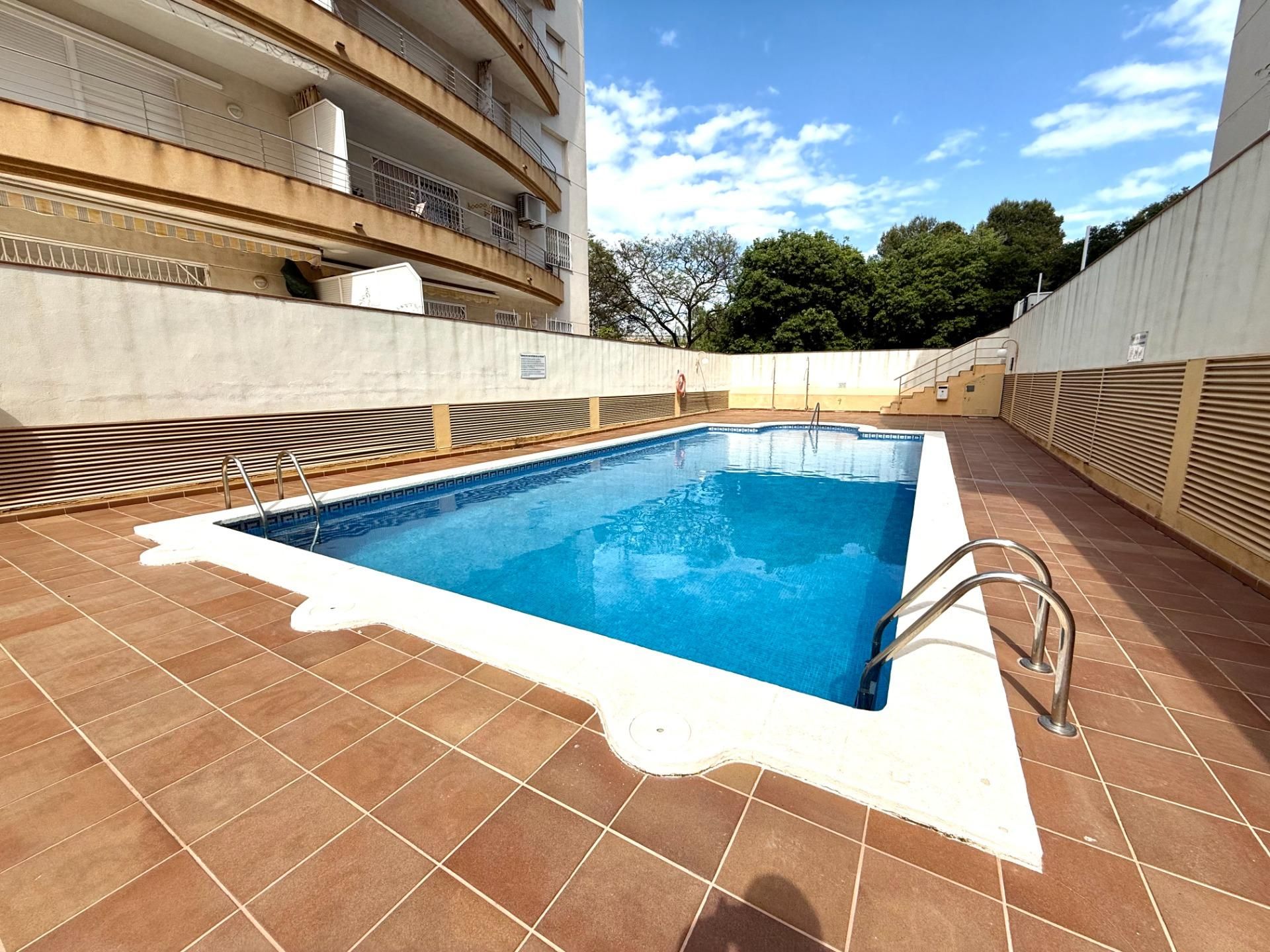 Swimming pool of Flat for sale in Calafell  with Air Conditioner, Heating and Terrace