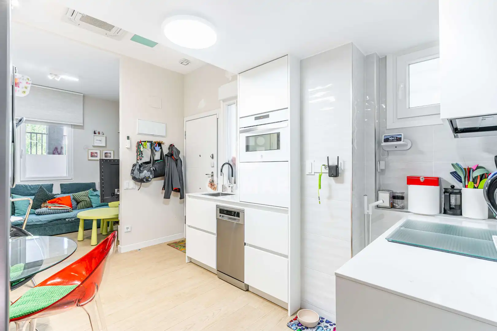 Kitchen of Flat for sale in Madrid  with Heating