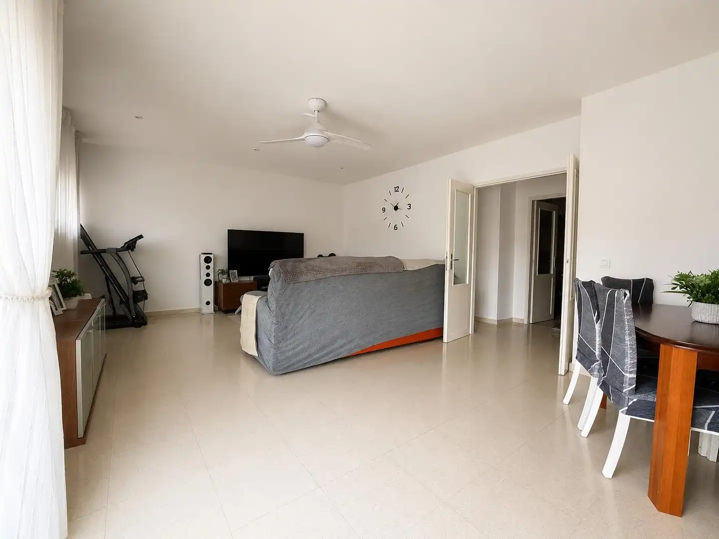 Sala de estar de Piso en venta en Badajoz con Aire acondicionado y Alarma