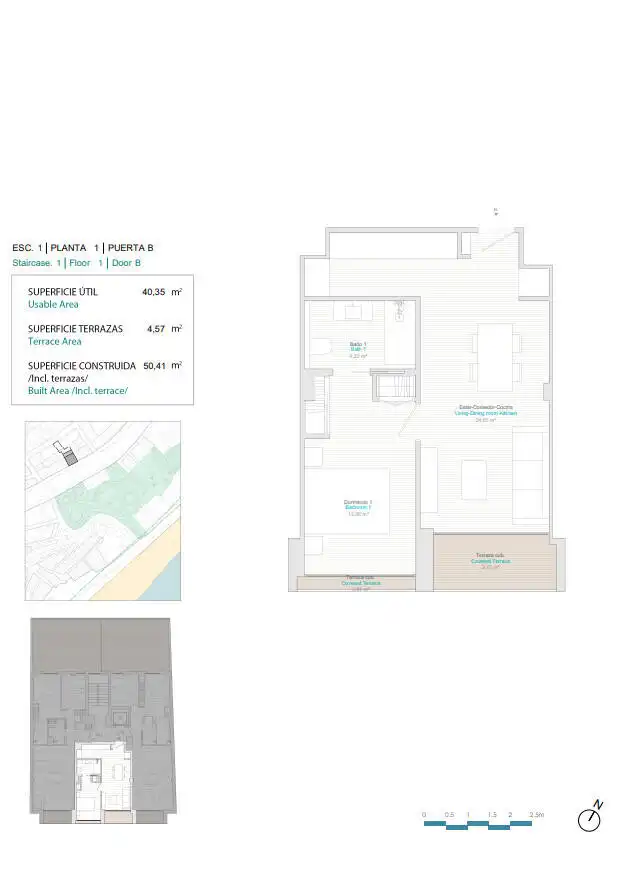 Apartament amb terrassa en venda a Centro Urbano, imagen 6