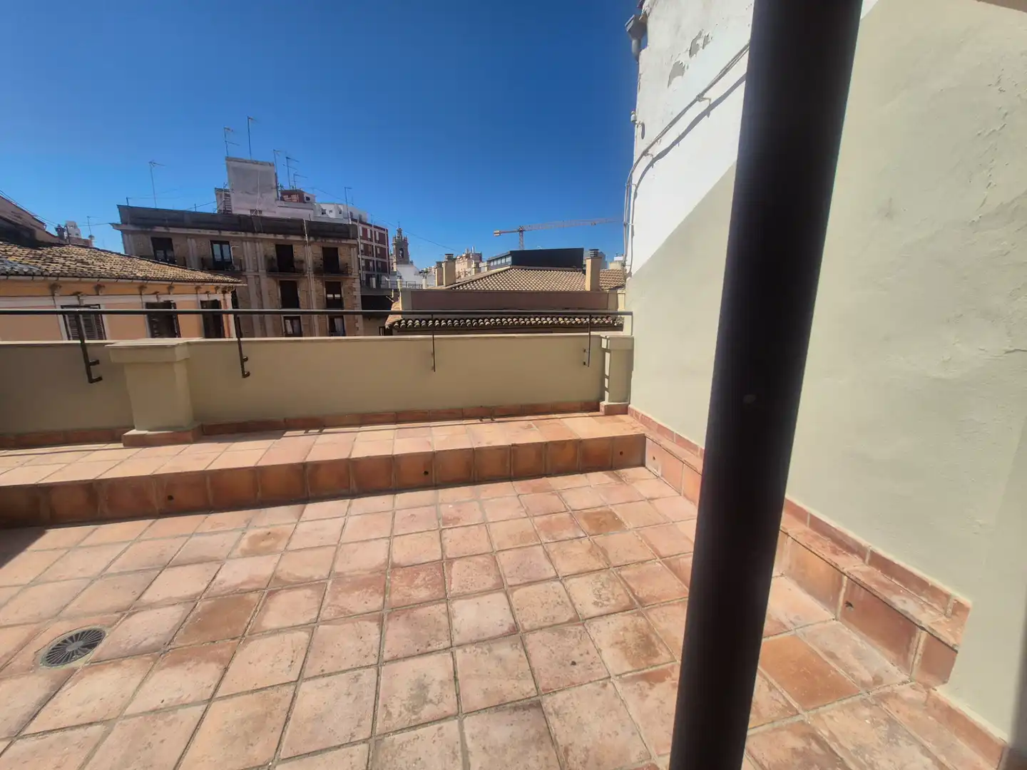 Terrassa de Àtic de lloguer en Valencia amb Aire condicionat, Calefacció i Parquet