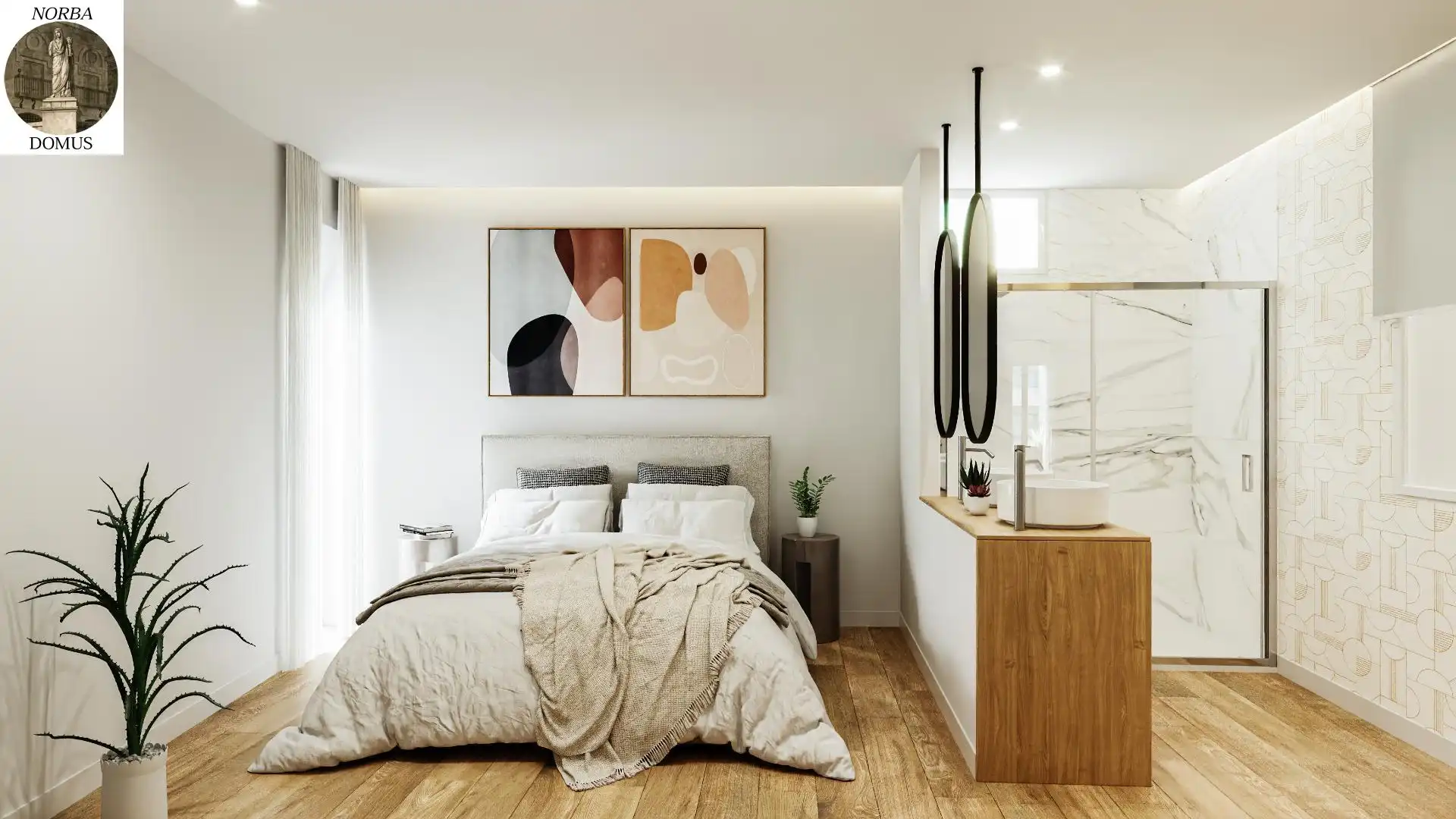 Habitación de Apartamento en venta en Cáceres con Aire acondicionado, Calefacción y Amueblado