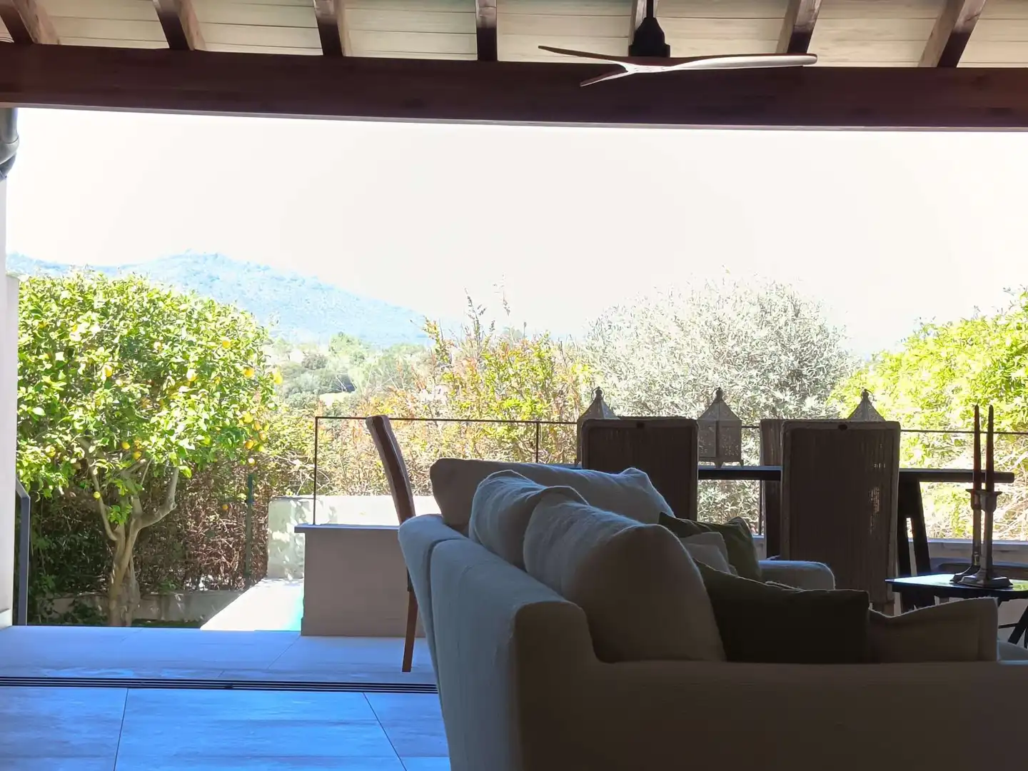 Terrace of Houses for sale in Llubí  with Heating, Terrace and Furnished
