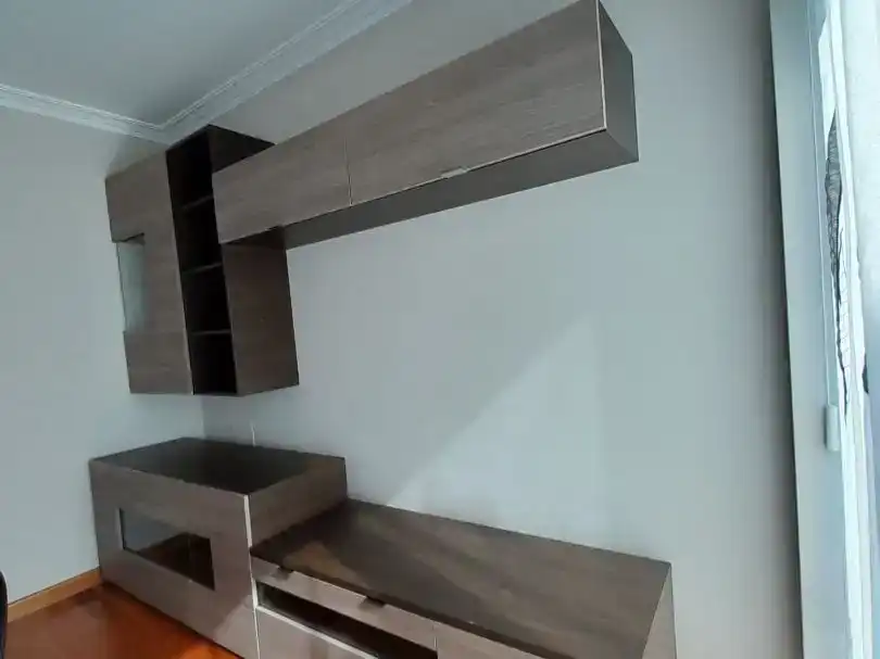 Wohnzimmer von Wohnung zur Miete in Santiago de Compostela  mit Balkon