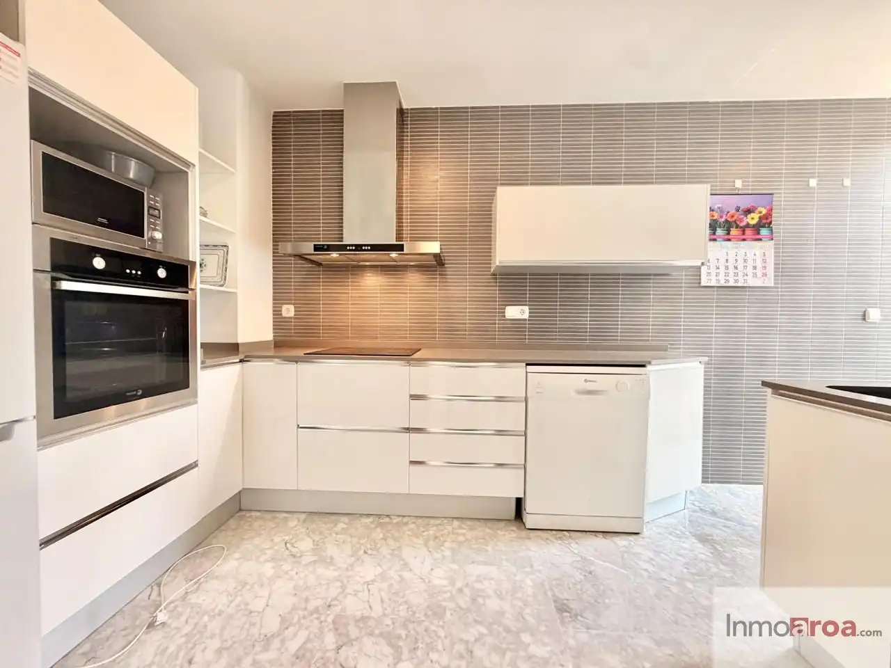 Küche von Wohnung zur Miete in Valencia mit Klimaanlage, Heizung und Möbliert